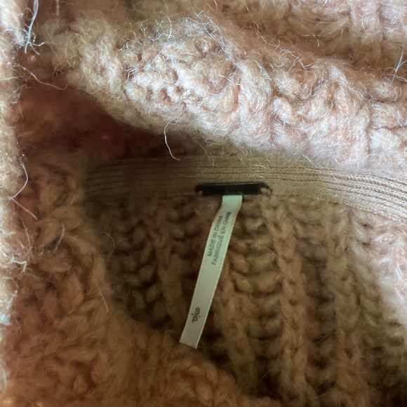 Free People Fuzzy Fox Sweater in Papaya - Picture 8 of 10